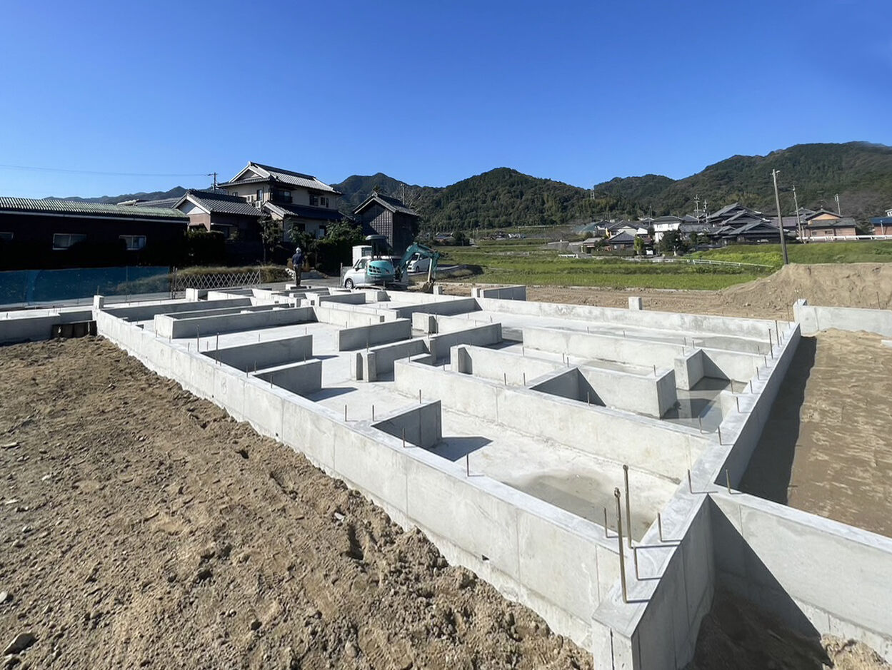 「Road to My Home」松阪市・Kさま邸 　第4回 基礎工事編-2